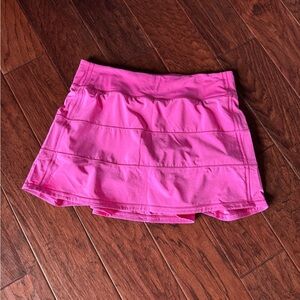 Lululemon Bright Pink Skort